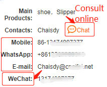 how to contact yiwugo suppliers