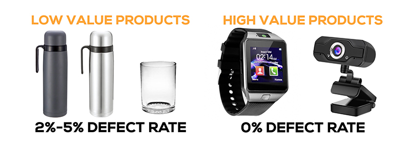 المنتجات منخفضة القيمة مقابل المنتجات عالية القيمة